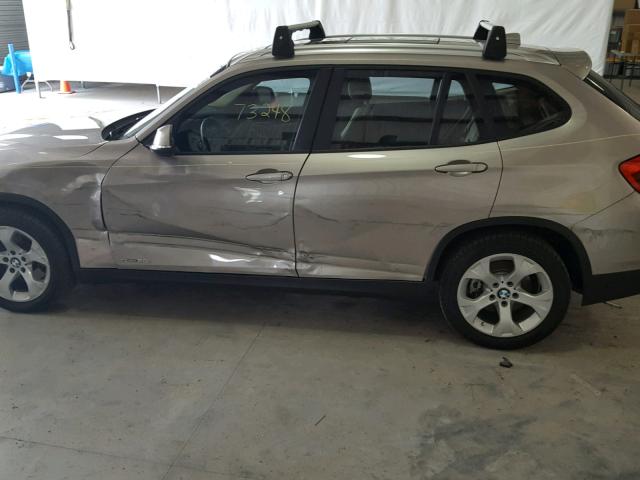 WBAVM1C58EVW49110 - 2014 BMW X1 SDRIVE2 BEIGE photo 9