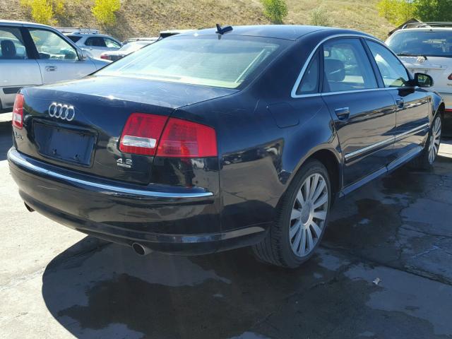 WAUML44E15N016382 - 2005 AUDI A8 L QUATT BLUE photo 4