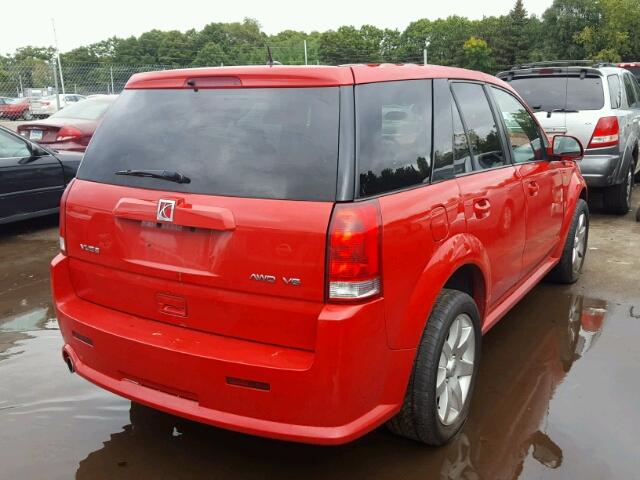 5GZCZ63476S855956 - 2006 SATURN VUE RED photo 4