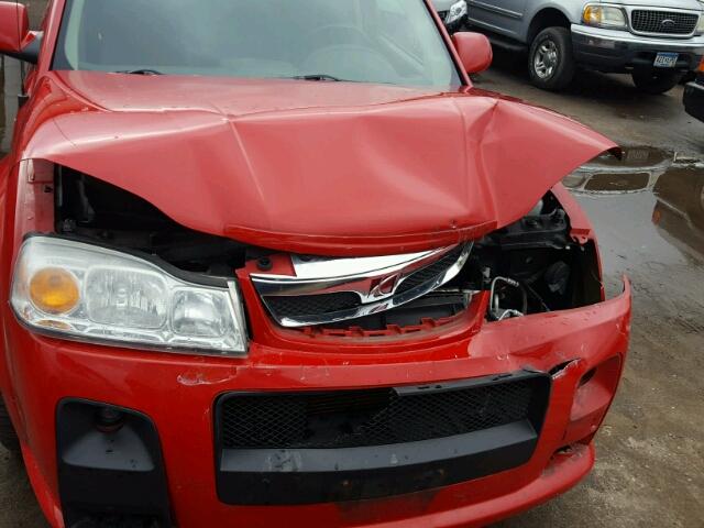 5GZCZ63476S855956 - 2006 SATURN VUE RED photo 7