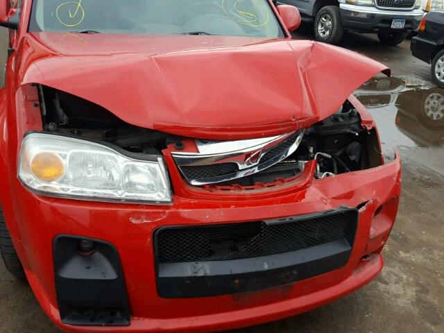 5GZCZ63476S855956 - 2006 SATURN VUE RED photo 9