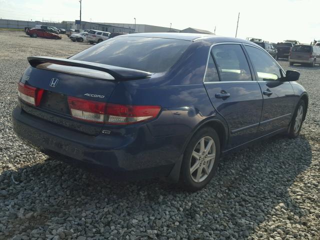 1HGCM66593A099487 - 2003 HONDA ACCORD BLUE photo 4