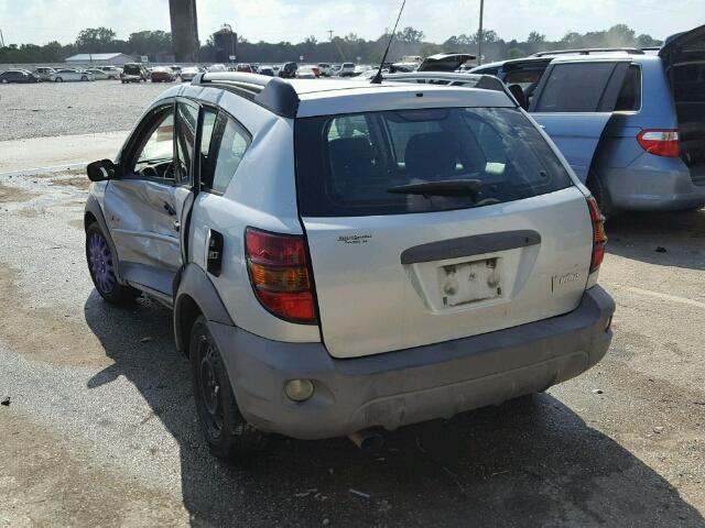 5Y2SL65836Z432989 - 2006 PONTIAC VIBE SILVER photo 3