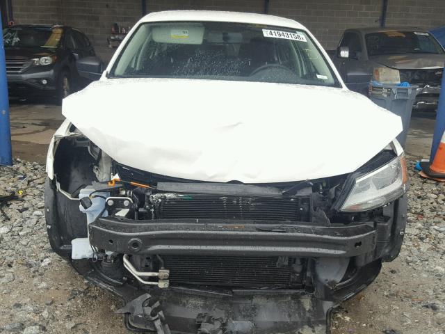 3VW2K7AJ4CM401424 - 2012 VOLKSWAGEN JETTA BASE Սպիտակ լուսանկար 9
