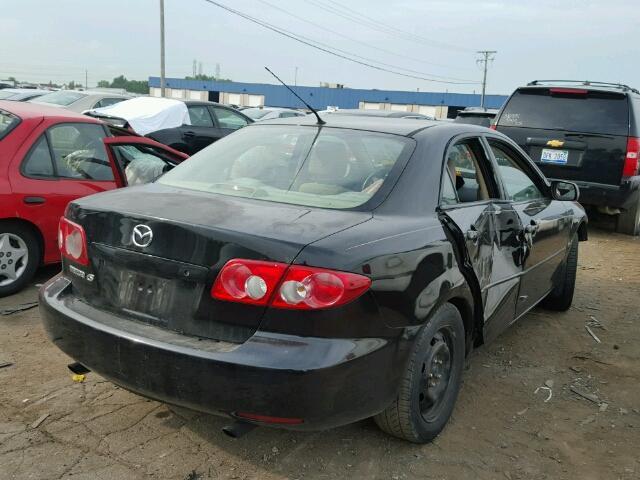 1YVHP80C555M29033 - 2005 MAZDA 6 I Schwarz Foto 4