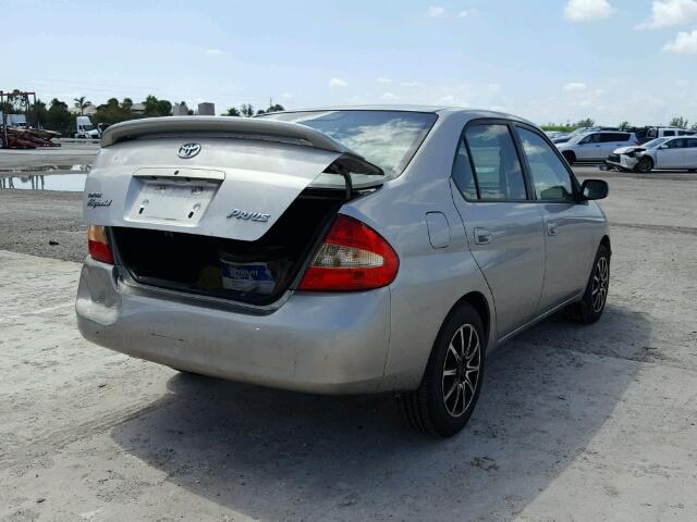 JT2BK18U030070384 - 2003 TOYOTA PRIUS GRAY photo 4