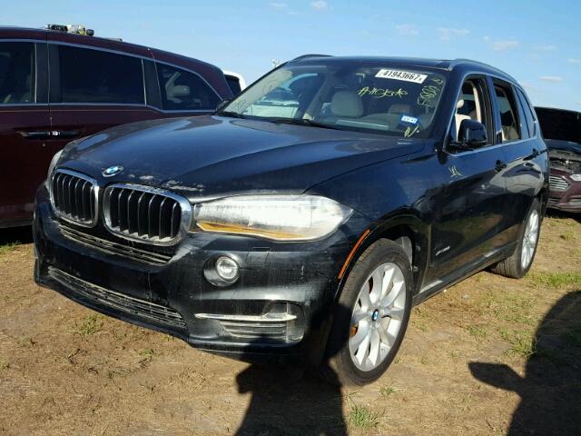 5UXKR0C5XE0C25461 - 2014 BMW X5 XDRIVE3 BLACK photo 2