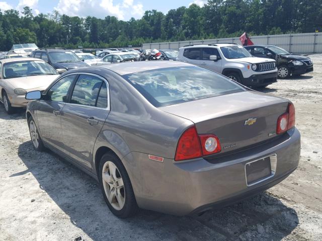 1G1ZA5E07AF192180 - 2010 CHEVROLET MALIBU LS TAN photo 3