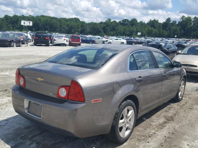 1G1ZA5E07AF192180 - 2010 CHEVROLET MALIBU LS TAN photo 4