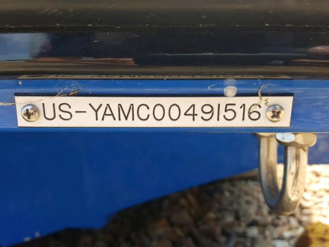 YAMC00491516 - 2016 YAMAHA BOAT BLUE photo 10