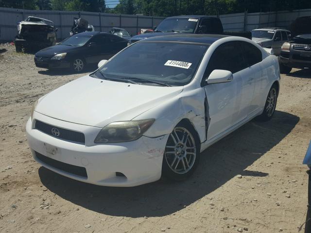 JTKDE177770199322 - 2007 TOYOTA SCION TC 白色 照片 2