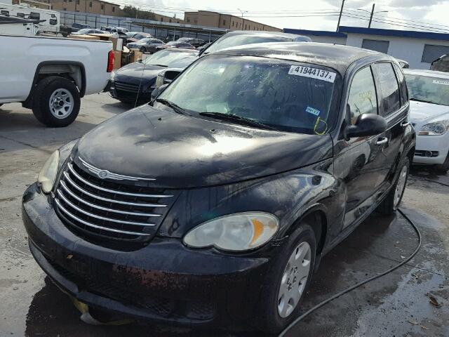 3A4FY48B87T529168 - 2007 CHRYSLER PT CRUISER BLACK photo 2