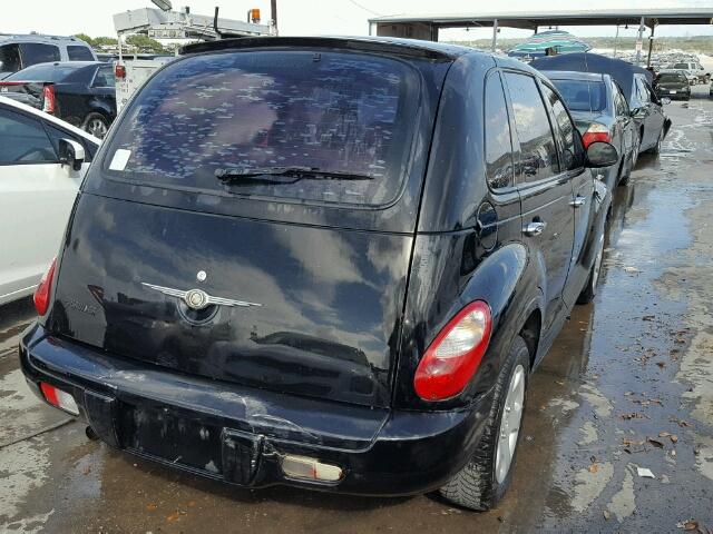 3A4FY48B87T529168 - 2007 CHRYSLER PT CRUISER BLACK photo 4