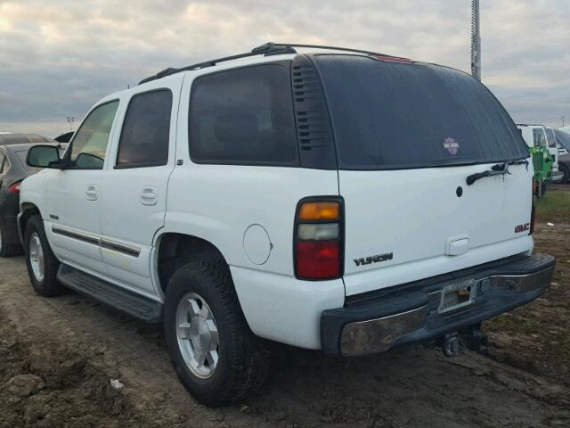 1GKEK13TX4J305005 - 2004 GMC YUKON WHITE photo 3