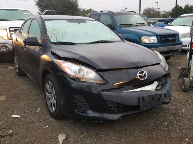 JM1BL1UP5D1812357 - 2013 MAZDA 3 I BLACK photo 1