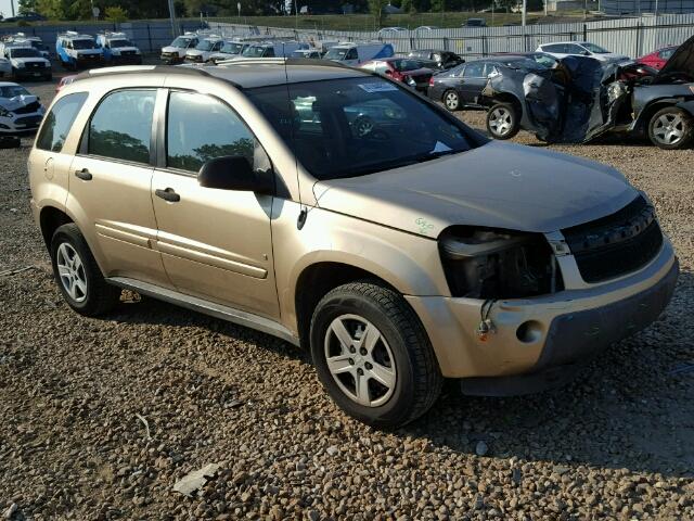 2CNDL13F566136120 - 2006 CHEVROLET EQUINOX GOLD photo 1