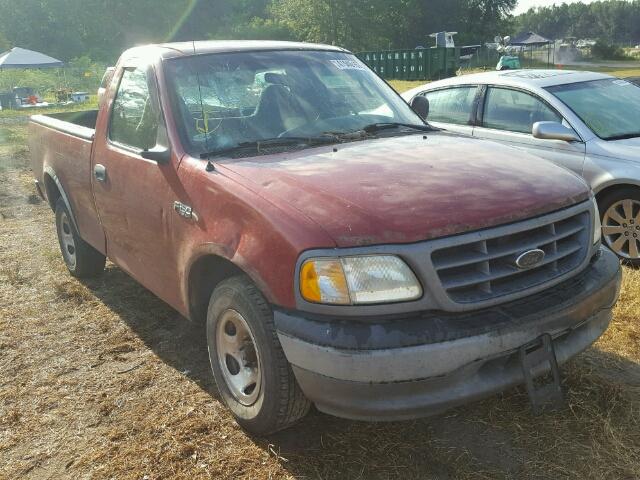 1FTRF17232NA06920 - 2002 FORD F150 MAROON photo 1