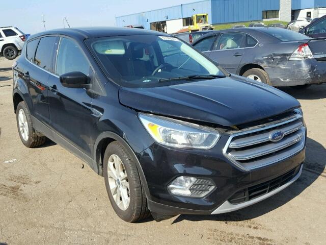 1FMCU0GDXHUD65697 - 2017 FORD ESCAPE SE BLACK photo 1