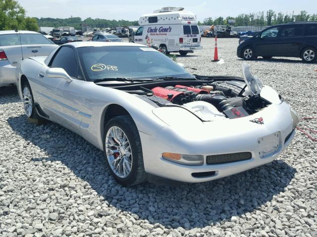 1G1YY12S615133522 - 2001 CHEVROLET CORVETTE Z SILVER photo 1