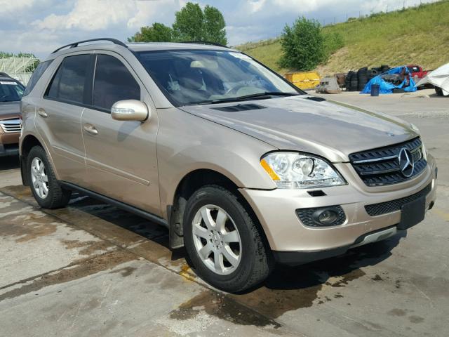 4JGBB22E27A205648 - 2007 MERCEDES-BENZ ML 320 CDI GOLD photo 1