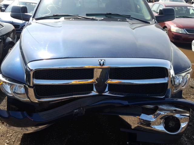 1D7KS28D65J598267 - 2005 DODGE RAM 2500 S BLUE photo 7