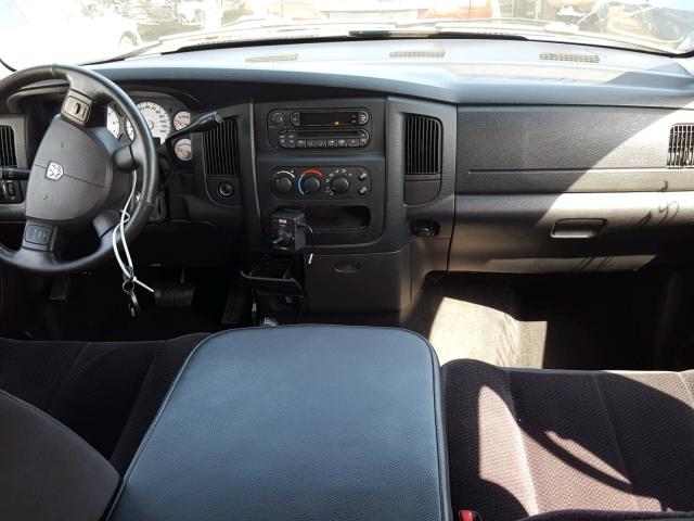 1D7KS28D65J598267 - 2005 DODGE RAM 2500 S BLUE photo 9