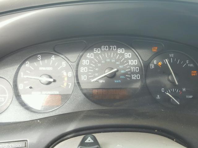 2G4WF5217X1491690 - 1999 BUICK REGAL GS BURGUNDY photo 8