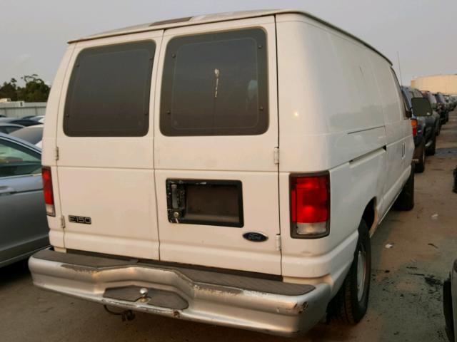 1FTRE14261HB36209 - 2001 FORD ECONOLINE WHITE photo 4