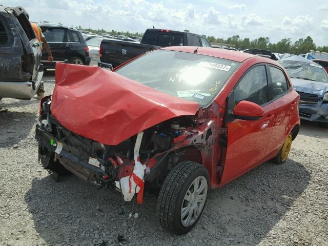 JM1DE1KY2E0176227 - 2014 MAZDA MAZDA2 SPO 红色 照片 2