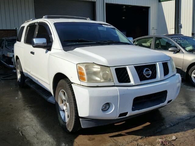 5N1AA08A74N717224 - 2004 NISSAN ARMADA WHITE photo 1