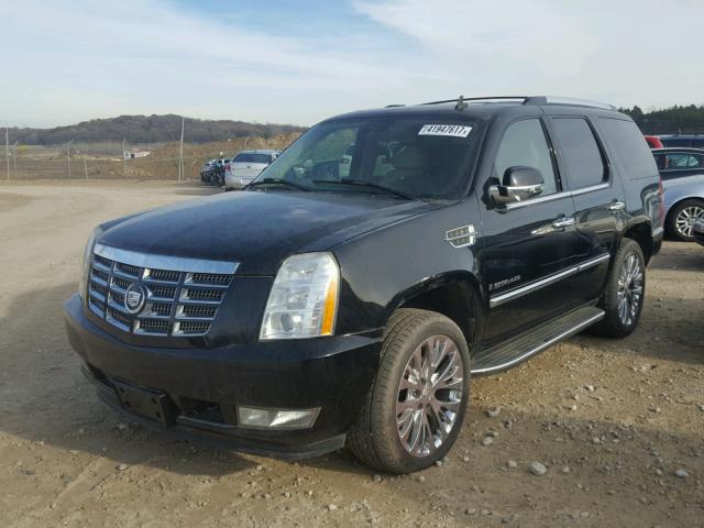 1GYFK638X7R143904 - 2007 CADILLAC ESCALADE L BLACK photo 2