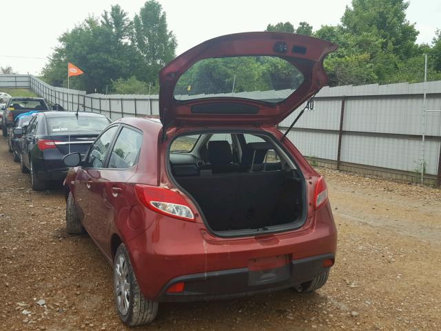 JM1DE1KZ5E0181155 - 2014 MAZDA MAZDA2 SPO 红色 照片 3