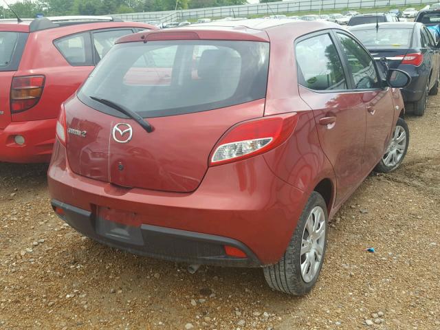 JM1DE1KZ5E0181155 - 2014 MAZDA MAZDA2 SPO 红色 照片 4