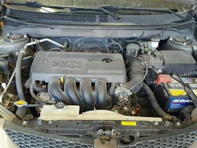 5Y2SL62884Z426400 - 2004 PONTIAC VIBE GRAY photo 7