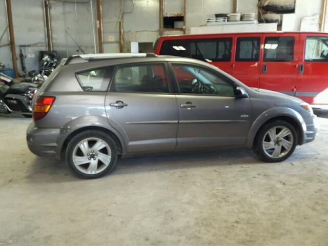 5Y2SL62884Z426400 - 2004 PONTIAC VIBE GRAY photo 9