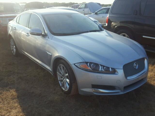 SAJWA0FB2CLS39196 - 2012 JAGUAR XF SILVER photo 1