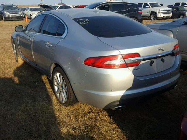 SAJWA0FB2CLS39196 - 2012 JAGUAR XF Күміс фото 3