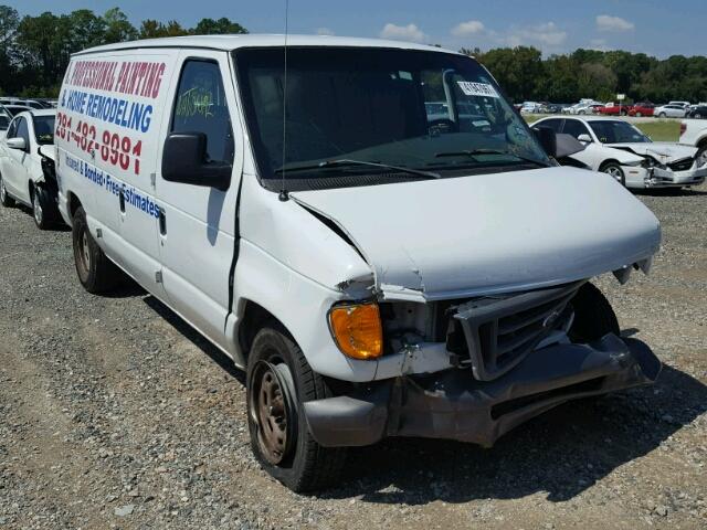 1FTRE14W35HB18470 - 2005 FORD ECONOLINE WHITE photo 1