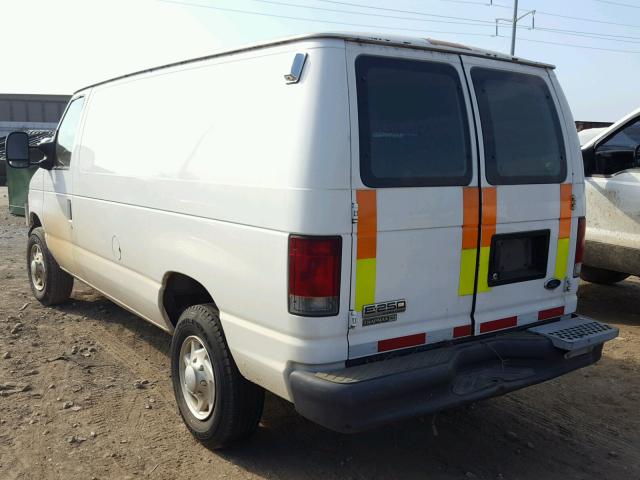 1FTNE24L67DA95030 - 2007 FORD ECONOLINE WHITE photo 3