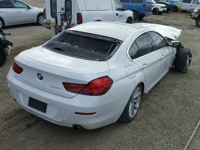 WBA6A0C51DDZ03364 - 2013 BMW 640 WHITE photo 4