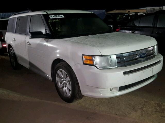 2FMDK51C09BA36392 - 2009 FORD FLEX WHITE photo 1