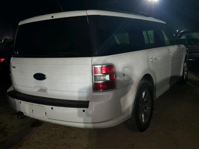 2FMDK51C09BA36392 - 2009 FORD FLEX WHITE photo 4