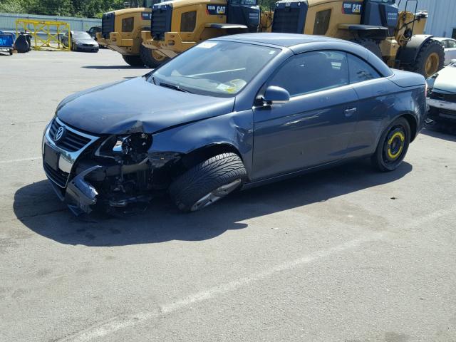 WVWDA71F37V036837 - 2007 VOLKSWAGEN EOS 2.0T S Boz foto 2