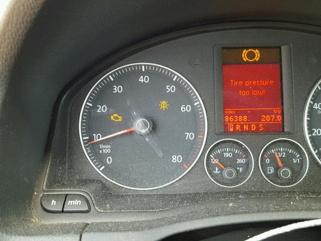 WVWDA71F37V036837 - 2007 VOLKSWAGEN EOS 2.0T S Boz foto 8