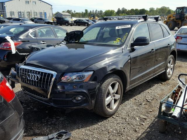 WA1WKBFP8BA056473 - 2011 AUDI Q5 PRESTIG BLACK photo 2