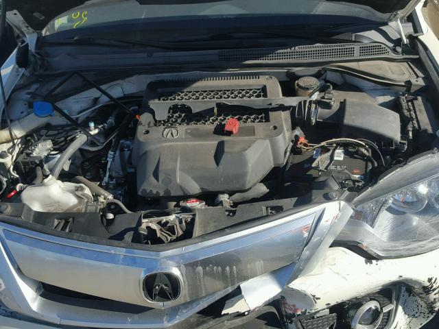 5J8TB185X7A025085 - 2007 ACURA RDX TECHNO WHITE photo 7