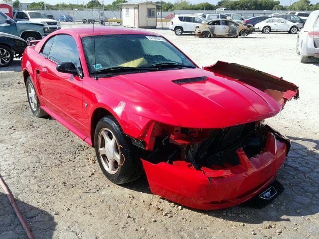 1FAFP40432F217712 - 2002 FORD MUSTANG RED photo 1