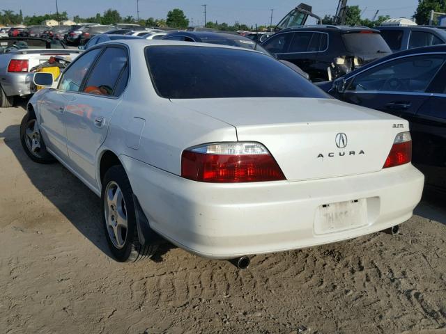 19UUA566X3A049830 - 2003 ACURA 3.2TL WHITE photo 3