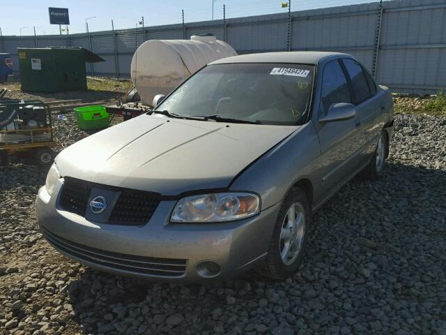 3N1CB51D34L823510 - 2004 NISSAN SENTRA 1.8 GRAY photo 2