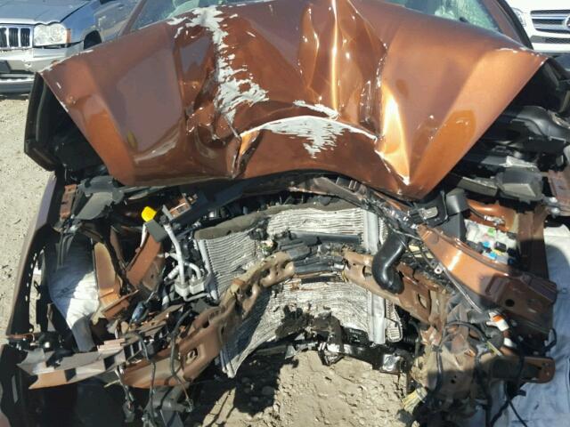 1FMCU0F72HUA08560 - 2017 FORD ESCAPE S BROWN photo 9